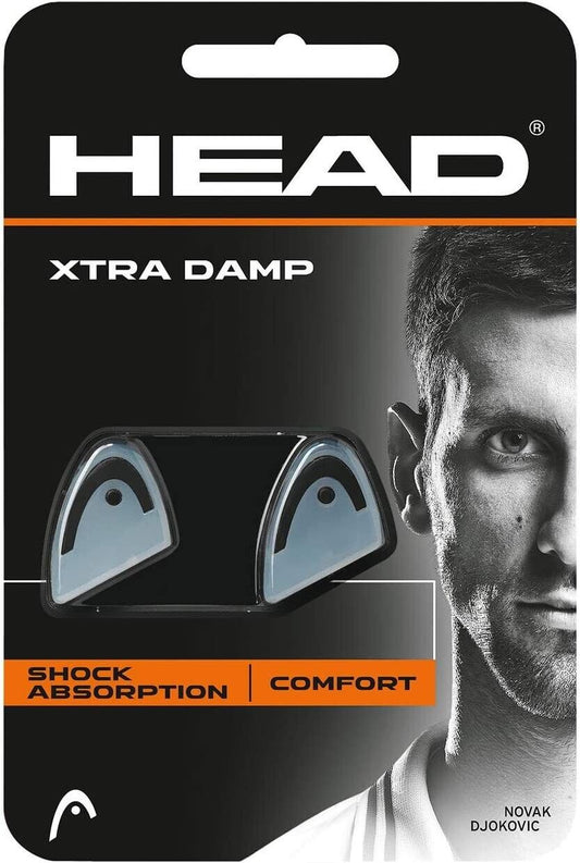 Head XTRA DAMP 285511 Black LOGO Vibration Dampener 2 piece pack