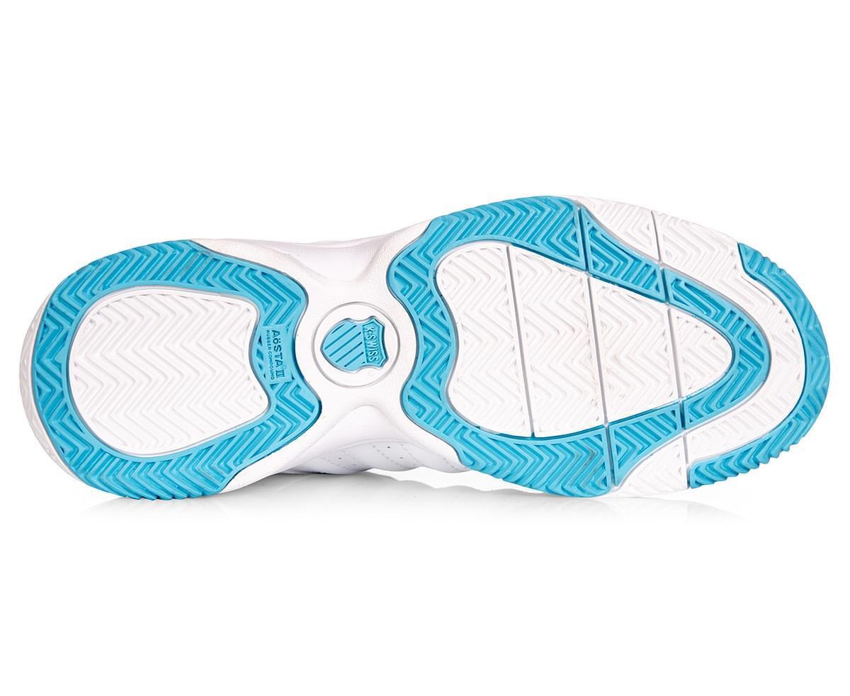 K-Swiss Women's GranCourt III Tennis Shoe White/Bachelor Button US 5 /35.5