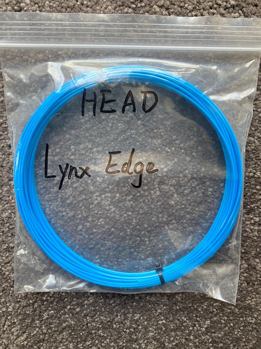Head Lynx Edge 1.25mm 12m Set Tennis String Cut of REEL
