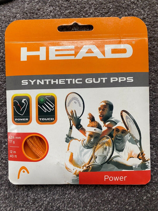 HEAD SYNTHETIC GUT PPS 17/125 12M Set Orange Power