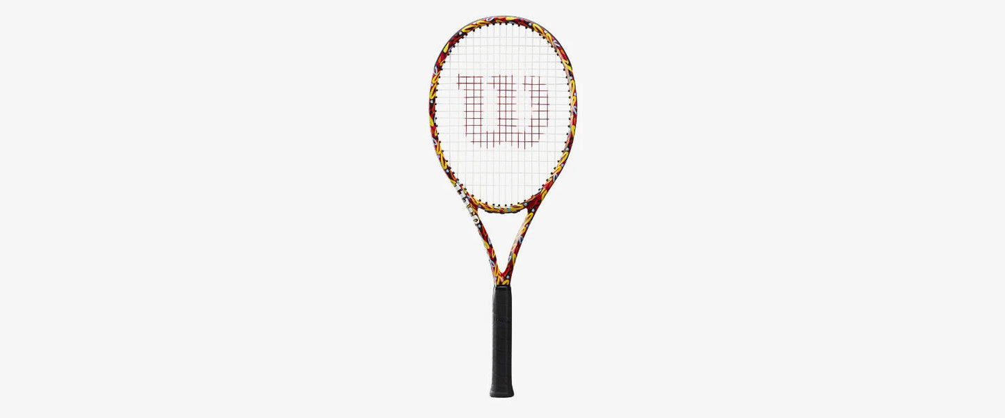 BRITTO HEART CLASH 100 V2 TENNIS RACQUET 4 3/8 STRUNG With Britto BAG