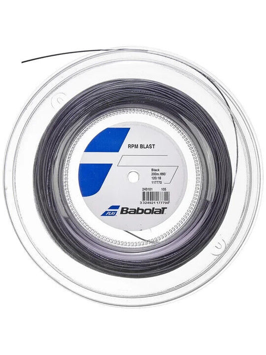 BabolaT RPM BLAST 120/18  200M Reel Tennis string Black  France