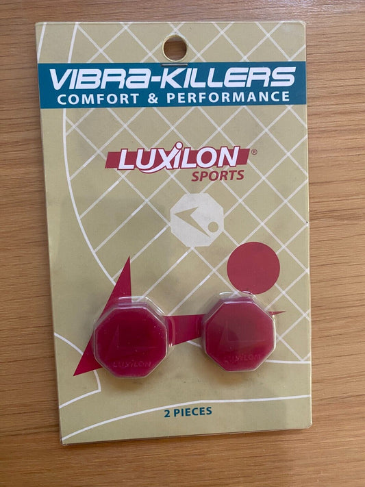 Luxilon vibra killer dampener 2 pieces pack RED