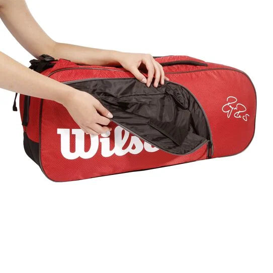 Wilson Roger Federer Team Racket Bag 6 Pack