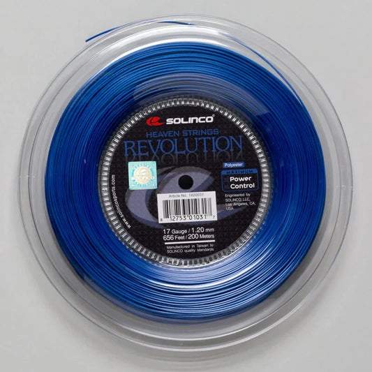 Solinco Revolution 1.20mm/17 Tennis String 200M Blue