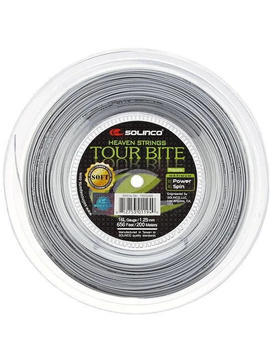 Solinco Tour Bite Soft  16L/1.25mm Tennis String 200M Reel