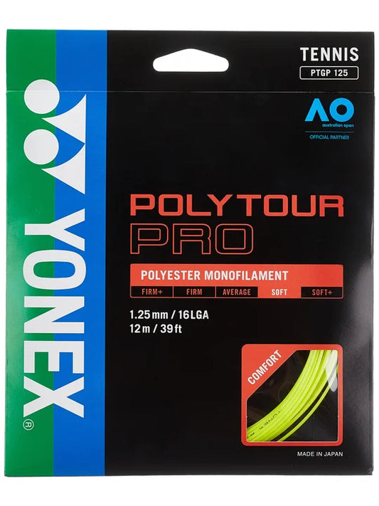 Yonex Poly Tour Pro 125/16L Tennis string 12M Set