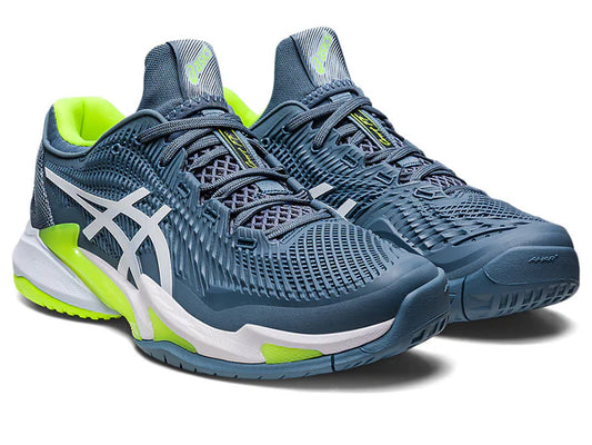 Asics FF Court 3 Hard Court Tennis shoes  Steel Blue/White