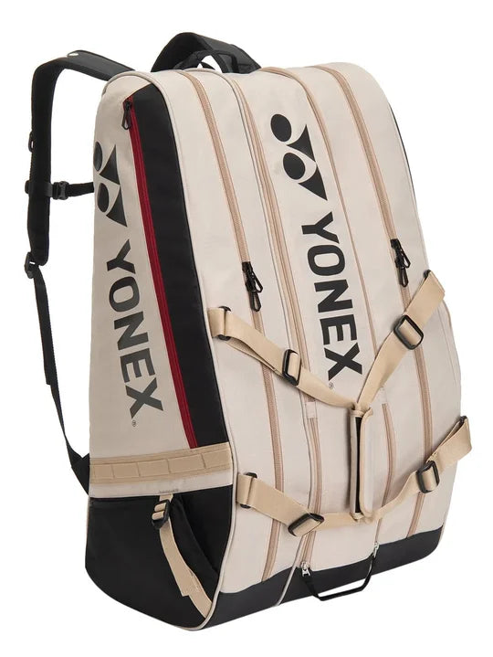 Yonex 2026 Gearlogic Racquet 12 Pack Bag Beige