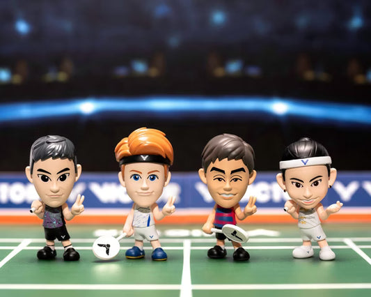 TEAM VICTOR Player Figure （Tai Tzu Ying, Li Zijia, Seti Awan, Antonsen）