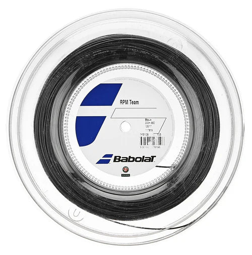 BabolaT RPM TEAM 1.25/17  Tennis String 200m REEL Black