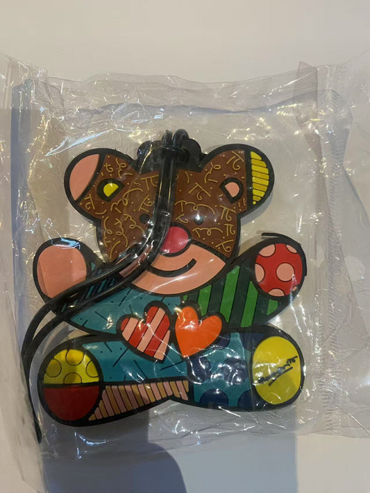 Britto Hearts Luggage tags