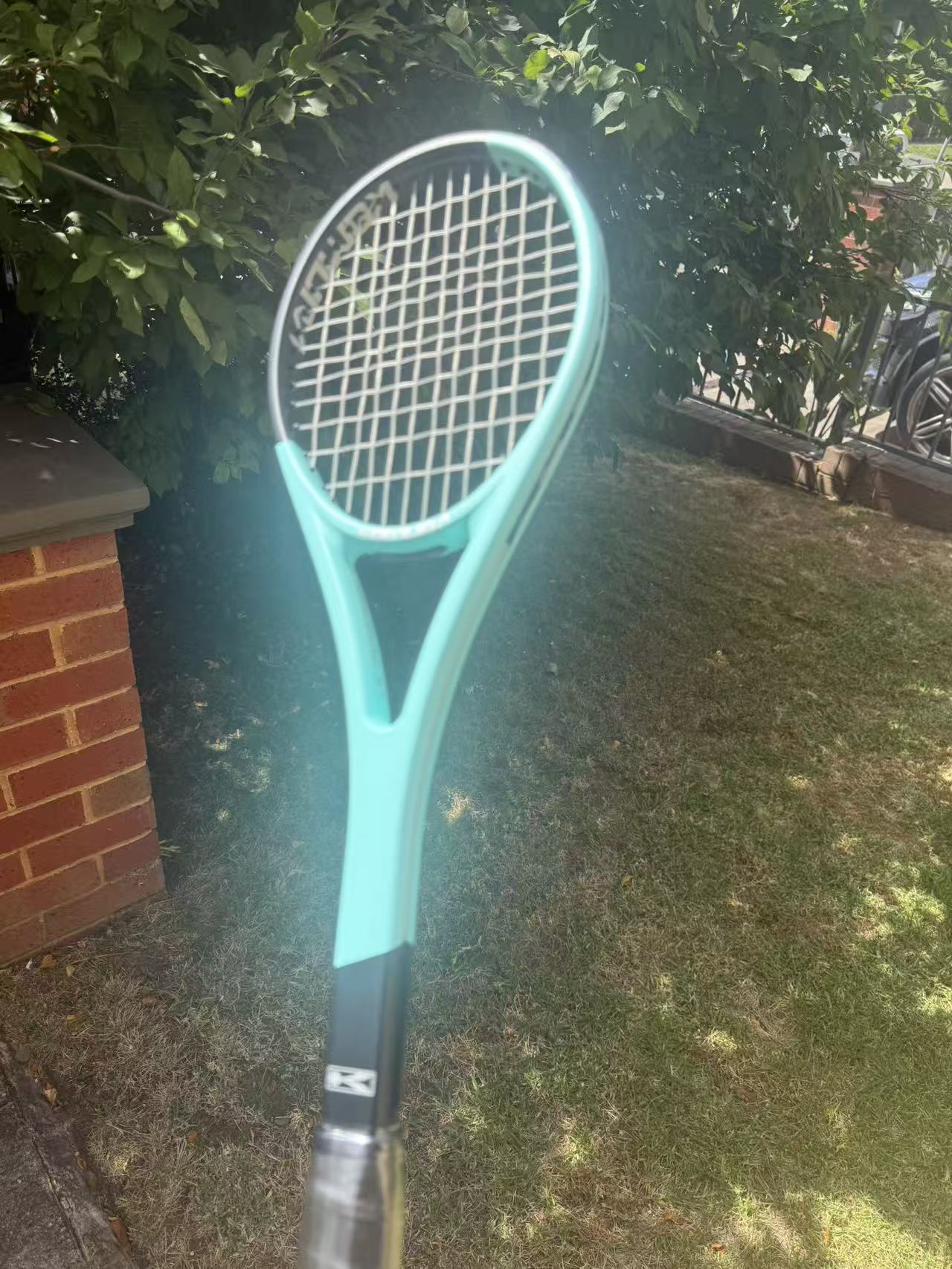 Komura Functional Tennis 37 Inch training Racquet prestrung