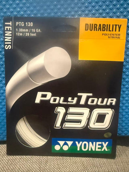 Yonex POLY TOUR  130 Tennis string 12M Set White