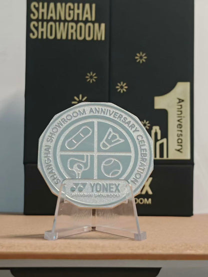 Yonex Shanghai Showroom Limited Anniversary celebration Silver Coin