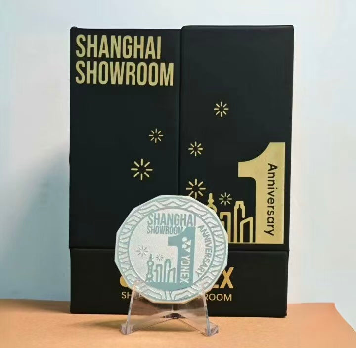 Yonex Shanghai Showroom Limited Anniversary celebration Silver Coin
