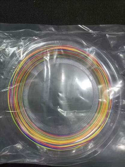 Unbrand Durable rainbow 0.69mm Badminton String 200M Reel