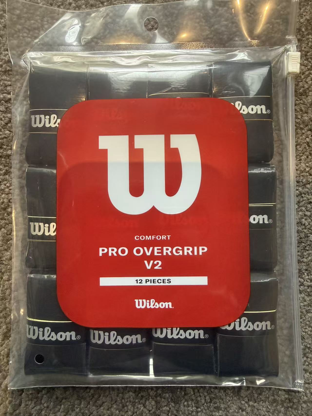 Wilson Pro Overgrip V2.0   12 Pack  Japan Verison