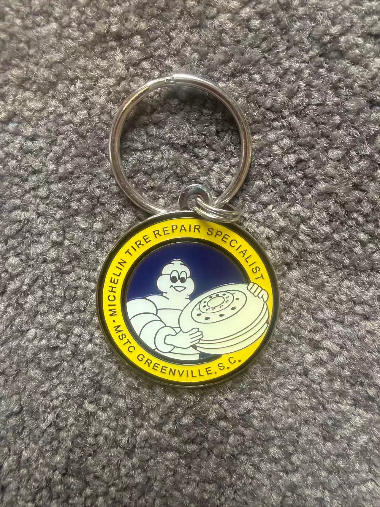 MICHELIN Metal key ring