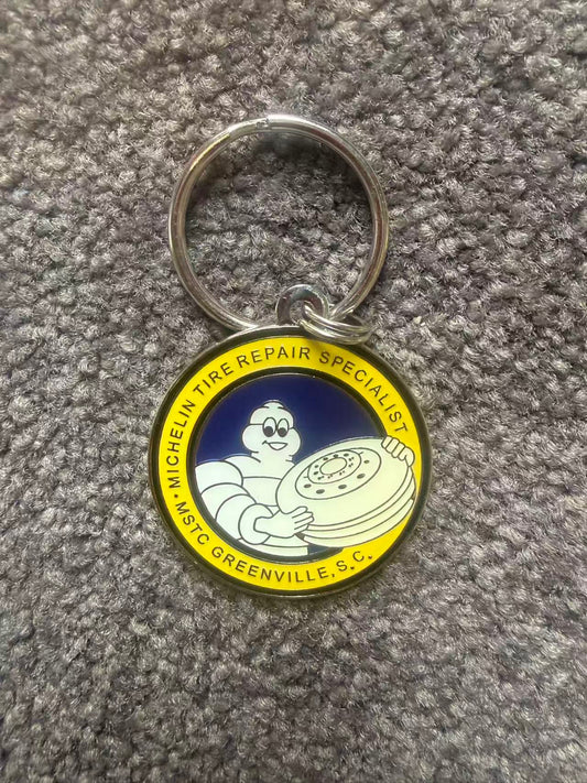 MICHELIN Metal key ring