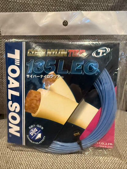Toalson Cyber Nylon Tour 135 L.E.O. Tennis string 12m set