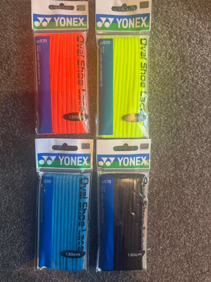 Yonex AC570 Oval Shoes Lace 130cm  Keeping Tie (One Pair) 4 Colors