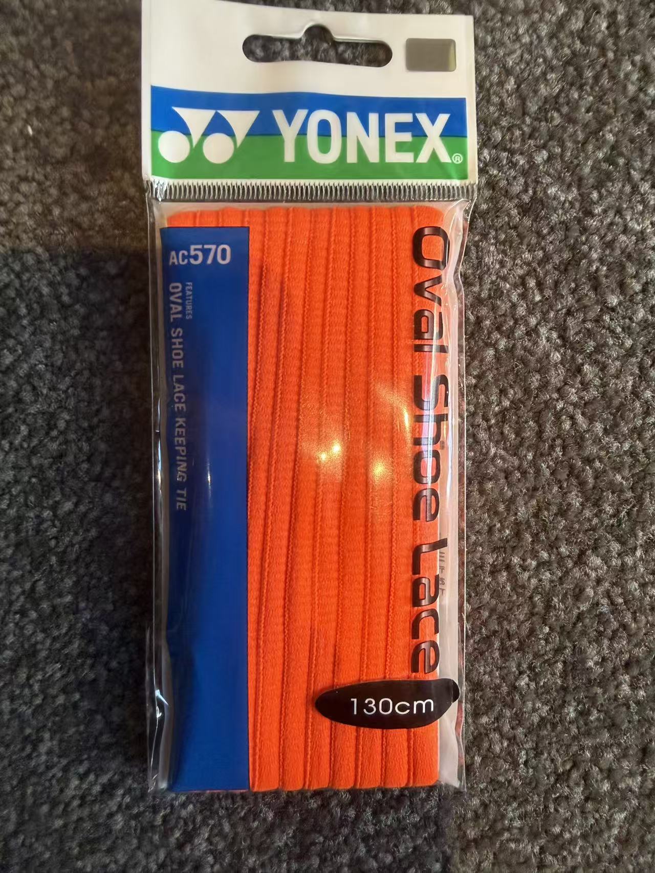 Yonex AC570 Oval Shoes Lace 130cm  Keeping Tie (One Pair) 4 Colors