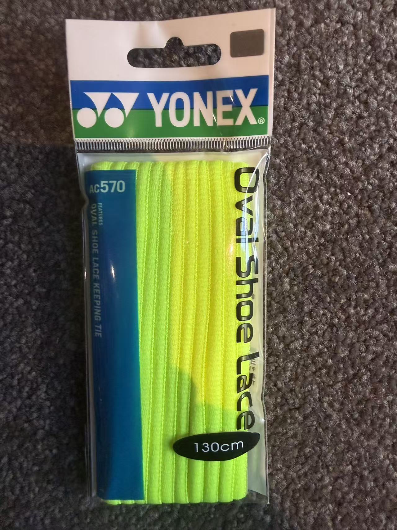Yonex AC570 Oval Shoes Lace 130cm  Keeping Tie (One Pair) 4 Colors