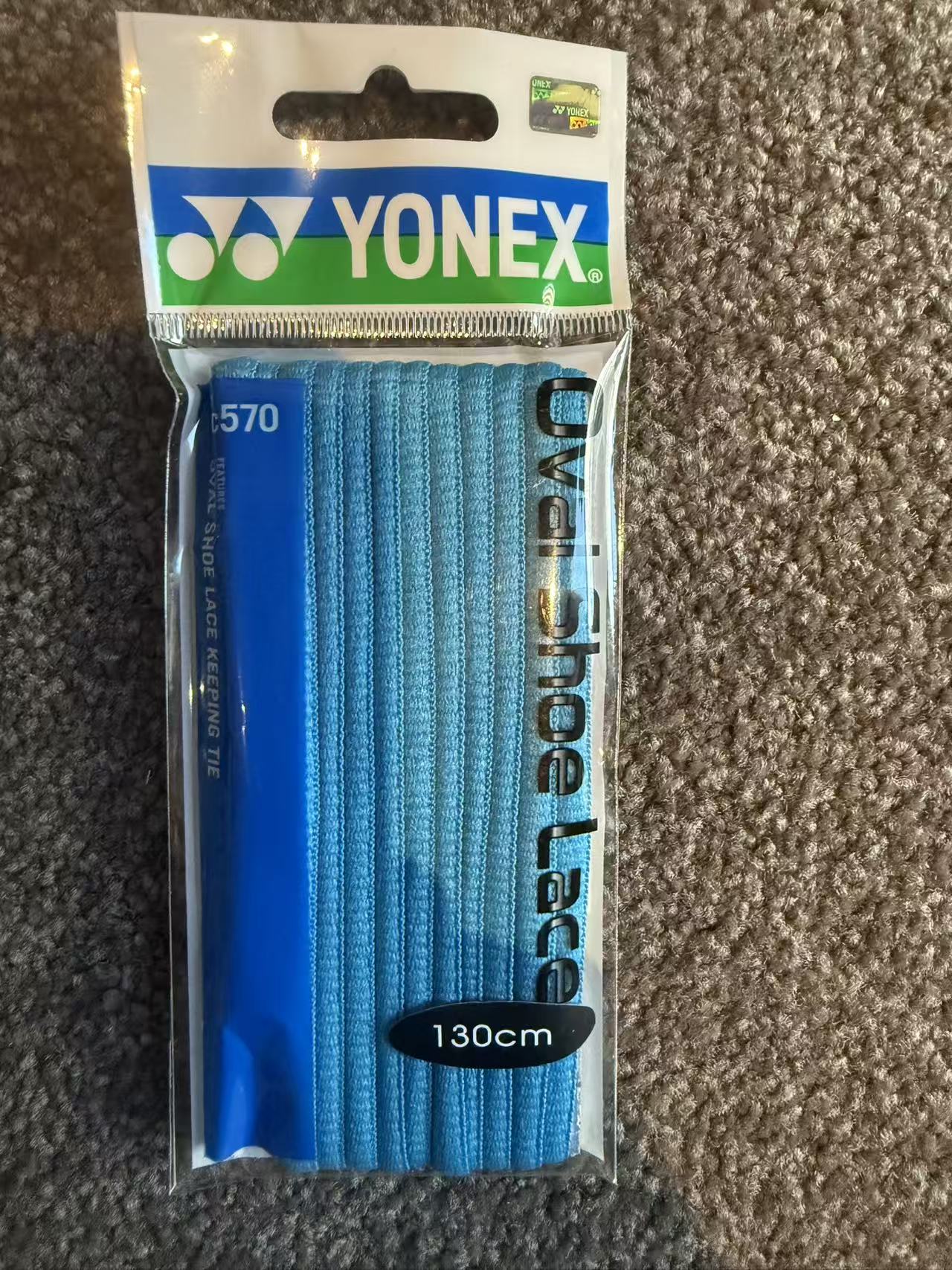 Yonex AC570 Oval Shoes Lace 130cm  Keeping Tie (One Pair) 4 Colors