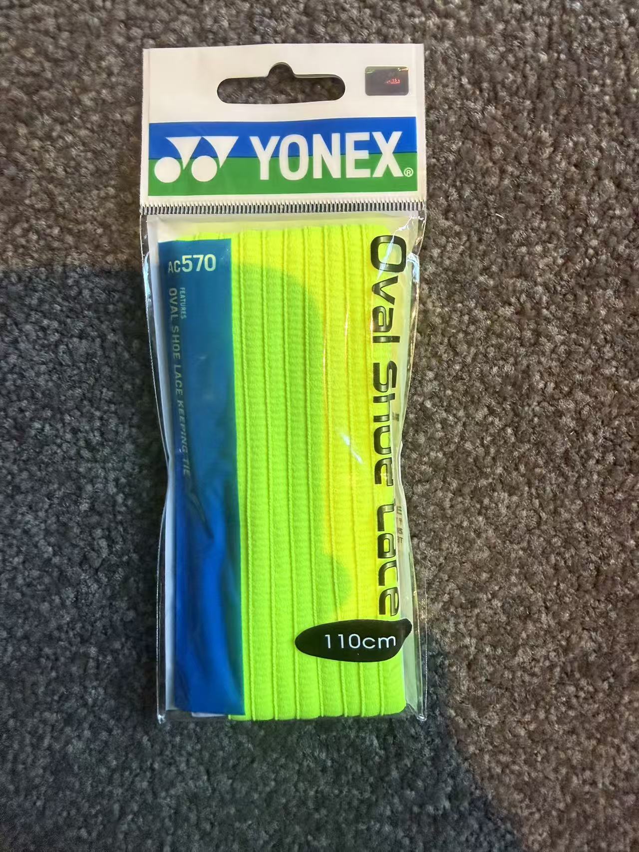 Yonex AC570 Oval Shoes Lace 110cm Orange Keeping Tie (One Pair) 3 colors