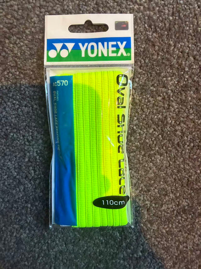 Yonex AC570 Oval Shoes Lace 110cm Orange Keeping Tie (One Pair) 3 colors