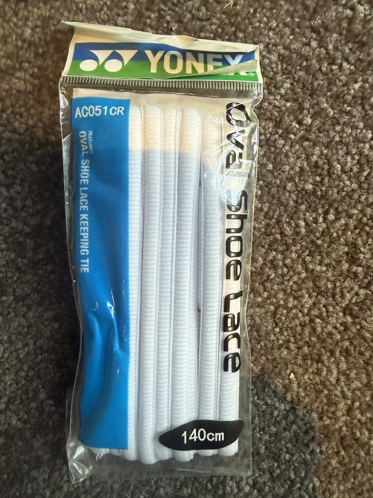 Yonex AC051 Oval Shoes Lace 140 cm Keeping Tie (One Pair)