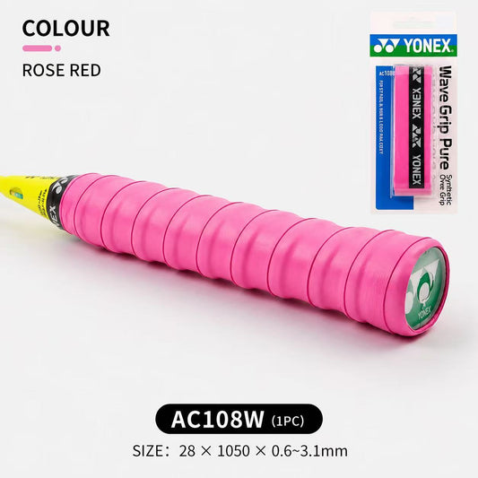 YONEX AC108WEX Wave Grap Pure Over Grip Rose Pink