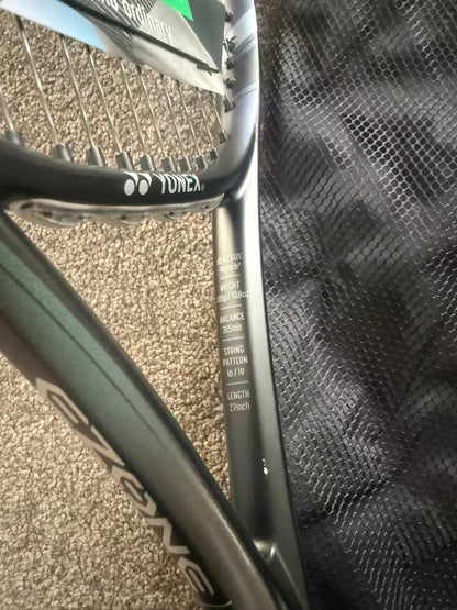 YONEX 2024 Ezone 98 Tennis Racquet Aqua Night Black G2 Strung