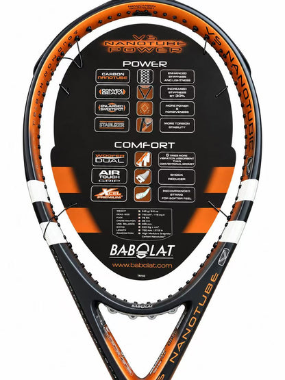 “NOS”Babolat 2002 VS Nanotube Power Tennis Racket  G3 4 3/8 Frame