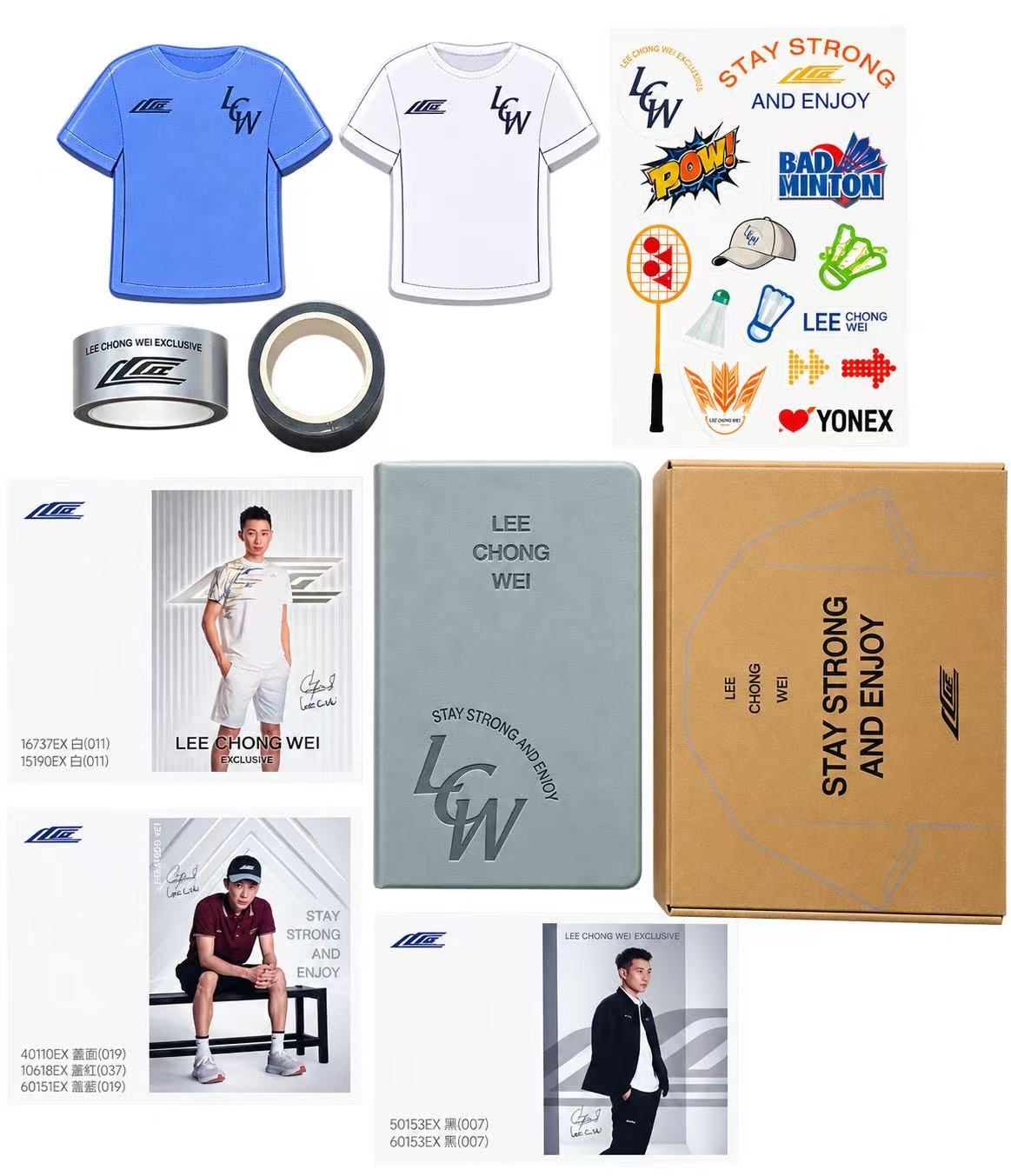 LEE CHONG WEI STAY STRONG AND ENJOY Souvenir