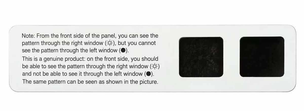 YONEX Hologram Authenticator Card
