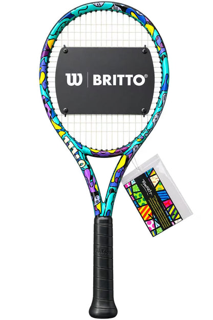 Wilson ROMERO BRITTO 2.0 CAMO ULTRA 100 V3 Tennis Racquet G2 4 1/4