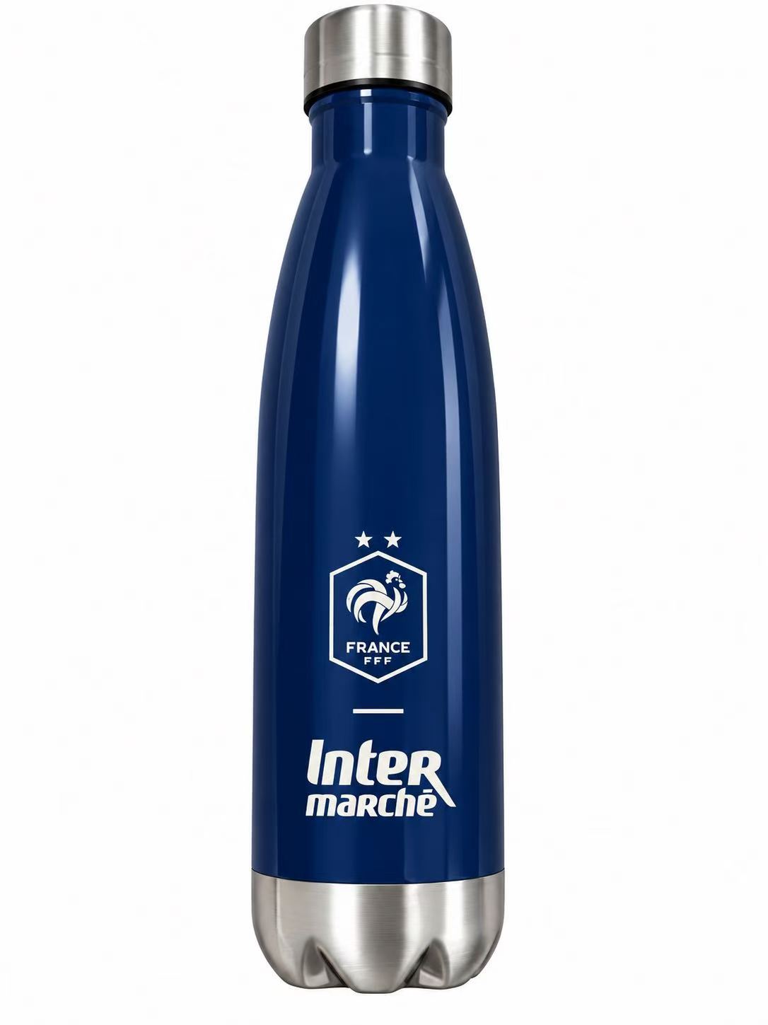 FFF France Football Intermarché 500ml Stainless Steel Insulated Water Bottle