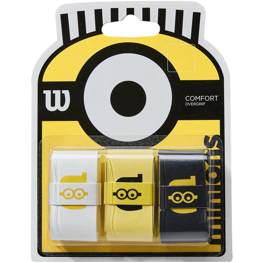 WILSON PRO OVERGRIP MINIONS OVERGRIPS 3Pk