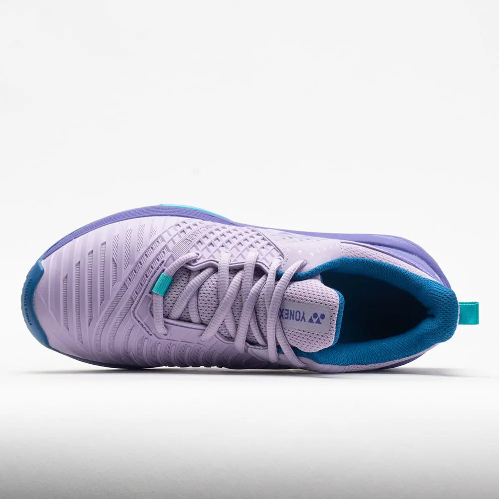 YONEX Women's Power Cushion Sonicage 3 Clay Tennis Shoes  Lilac US 8.5