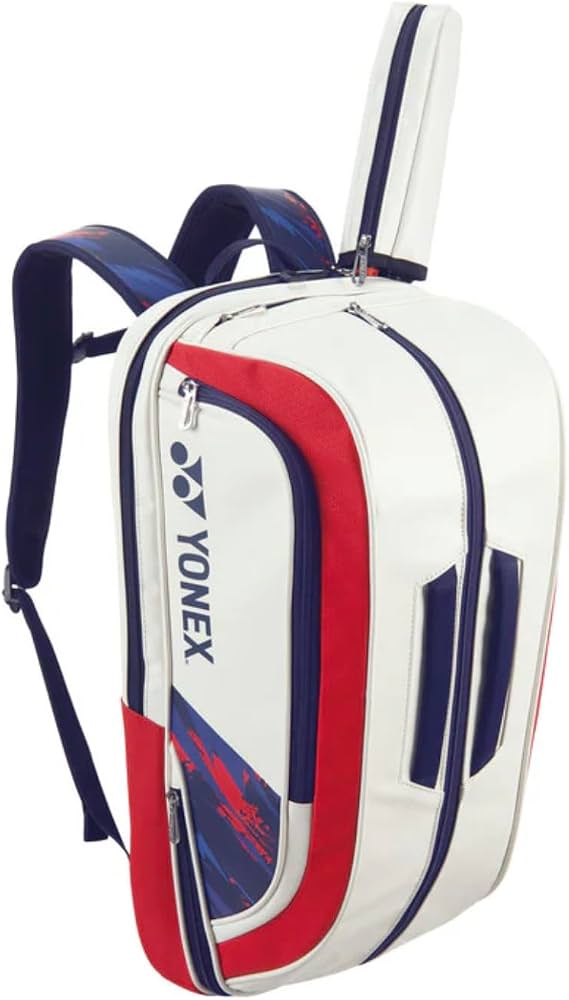 YONEX EXPERT BACK PACK BA02312EX WHITE/RED