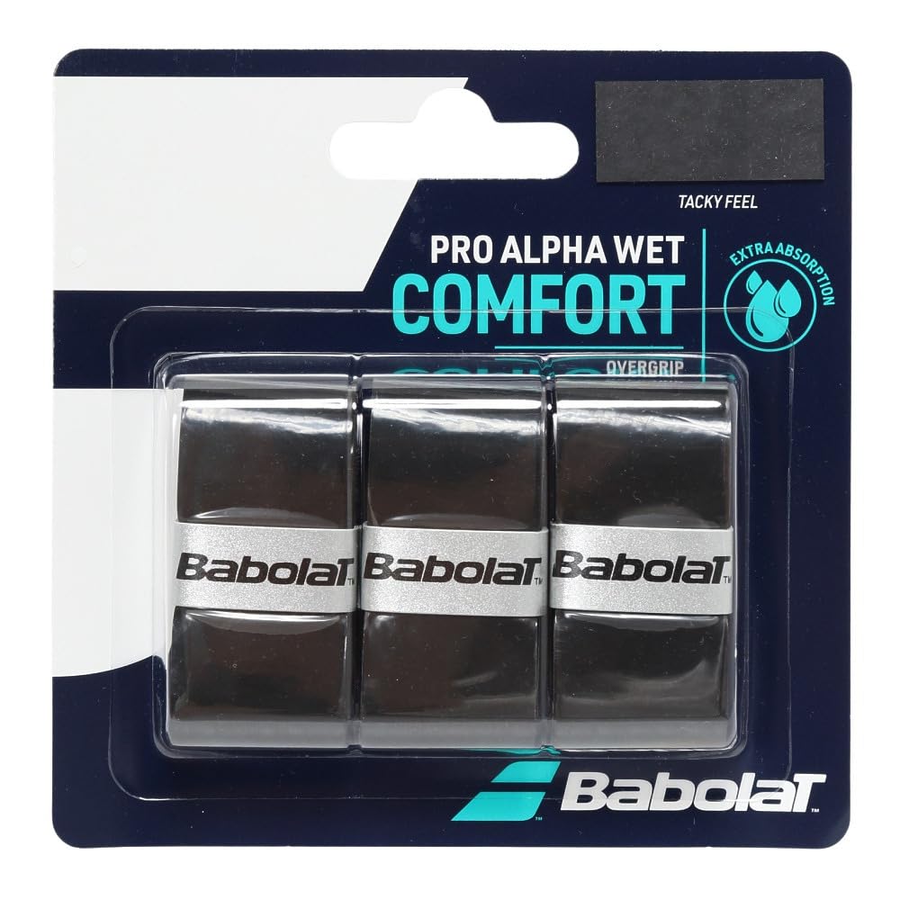 Babolat 2026 New PRO Alpha Wet  Overgrips 3 pack