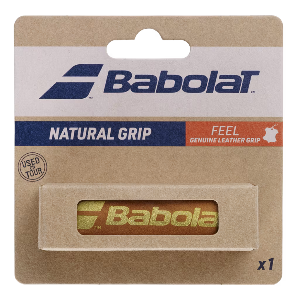 BabolaT Natural Genuine Leather Replacement Grip