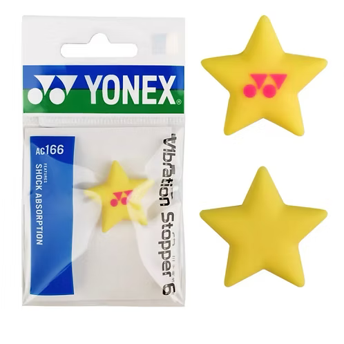 Yonex AC 166 Vibration Stopper Tennis Dampener  Lemon Yellow