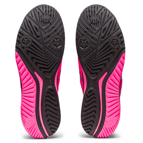 Asics Gel Resolution 9 Mens Tennis Shoes Pink Black US 10