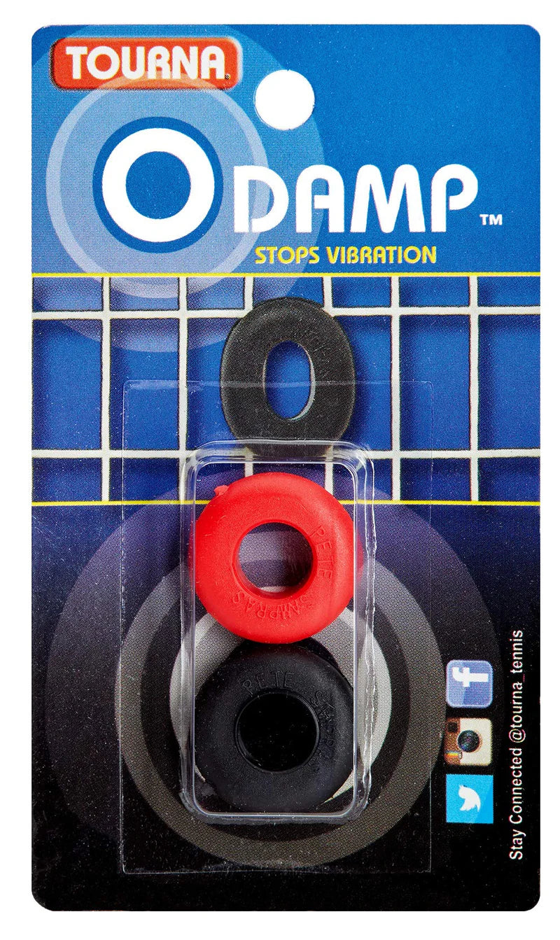 Tourna PETE SAMPRAS O Damp Set of 2 Vibration Dampeners