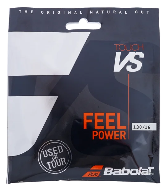 Babolat Touch VS Natural Gut 16/1.30 Tennis String 12M Set Natural Colour