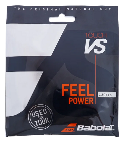 Babolat Touch VS Natural Gut 16/1.30 Tennis String 12M Set Natural Colour