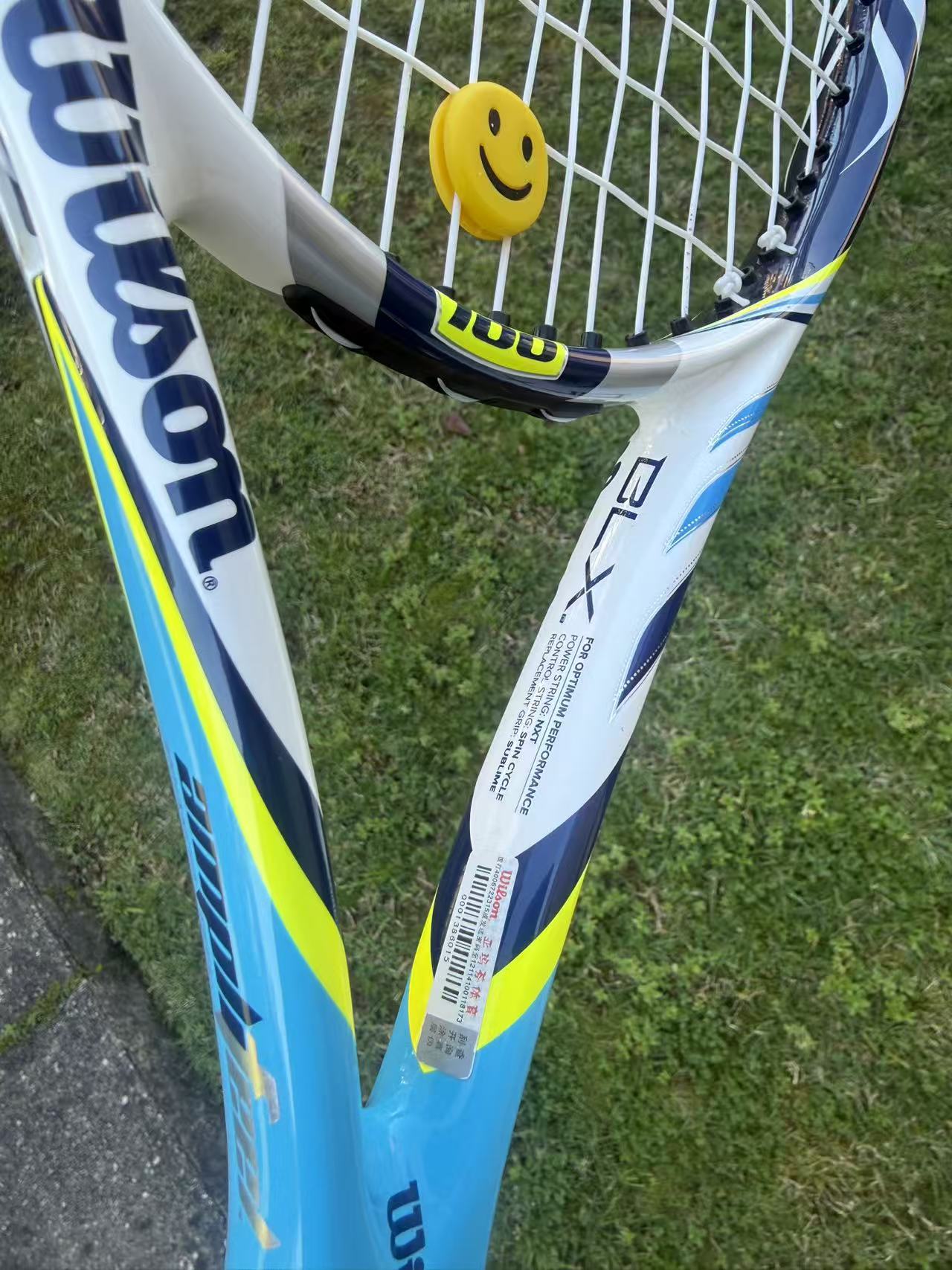 Used Wilson pro staff 95 Racket G2  99%new Strung